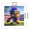 Buffalo Bills Football-11CT Stamped Cross Stitch 40*40cm