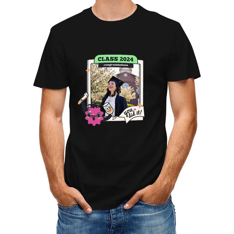 Celebrating Graduation Designable Short Sleeve T-Shirt