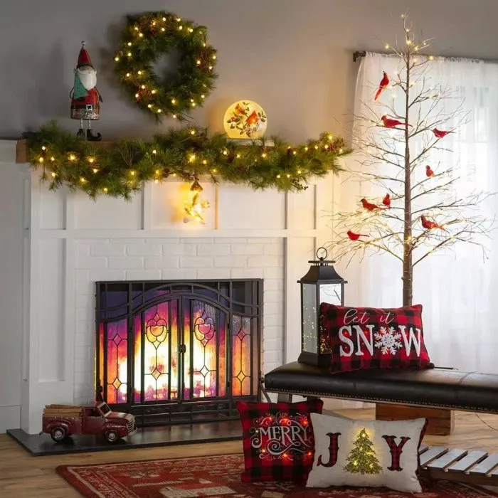 Clip-On Cardinal Christmas Tree Ornaments