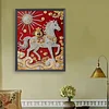 Diamond Painting-DIY Special Shaped Drill Pearl Painting Horse(35x45cm)