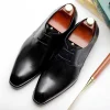 Mens Fashion Style Derby Dress Shoes