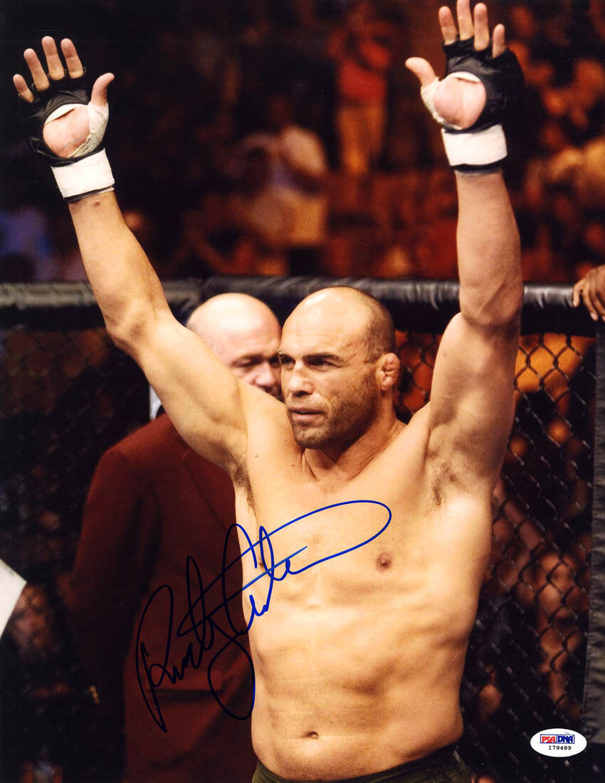 Randy Couture SIGNED 11x14 Photo Poster painting UFC MMA LEGEND PSA/DNA AUTOGRAPHED