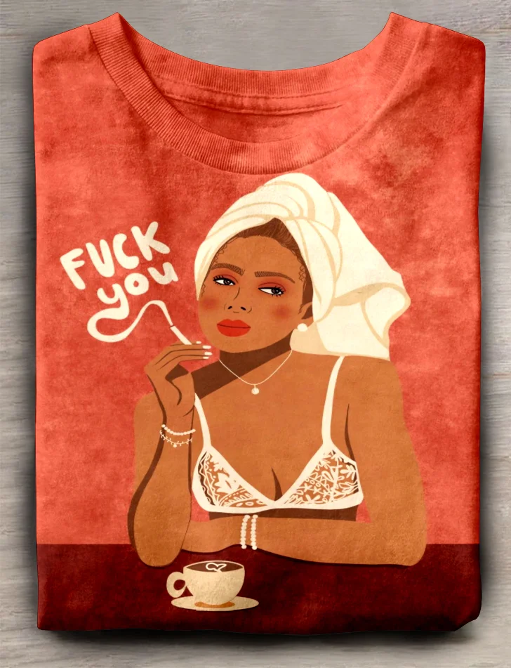 Eagerlys  Fuck You T-shirt Eagerlys