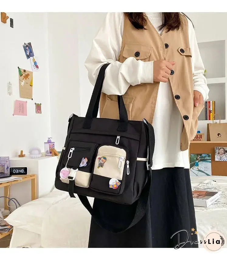 Aina Canvass Shoulder Bag