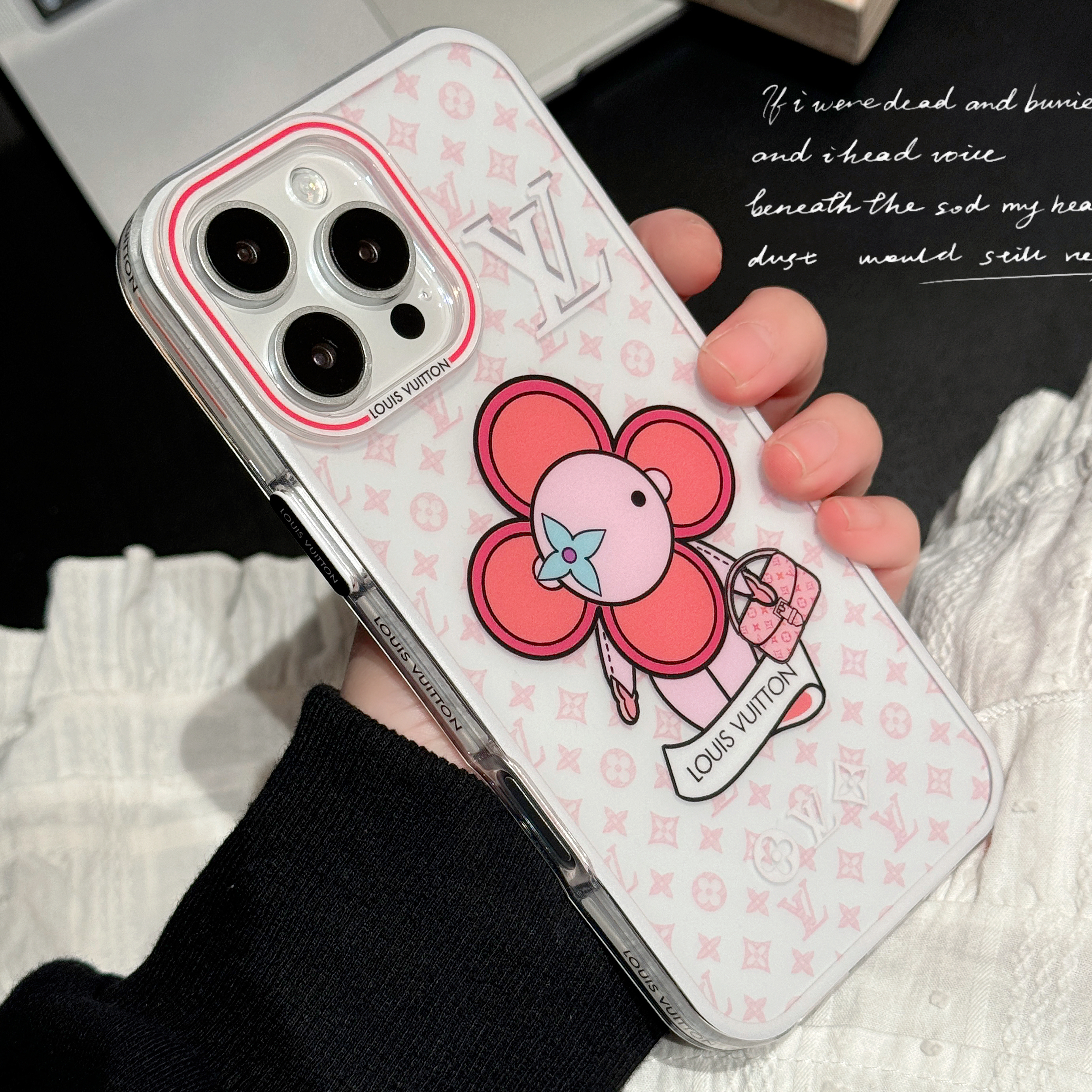 LOUIS VUITTON Vivian Cute Apple iPhone Case