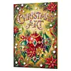 Diamond Painting-DIY Crystal Rhinestone Christmas Atmosphere with Frame(40x30cm)