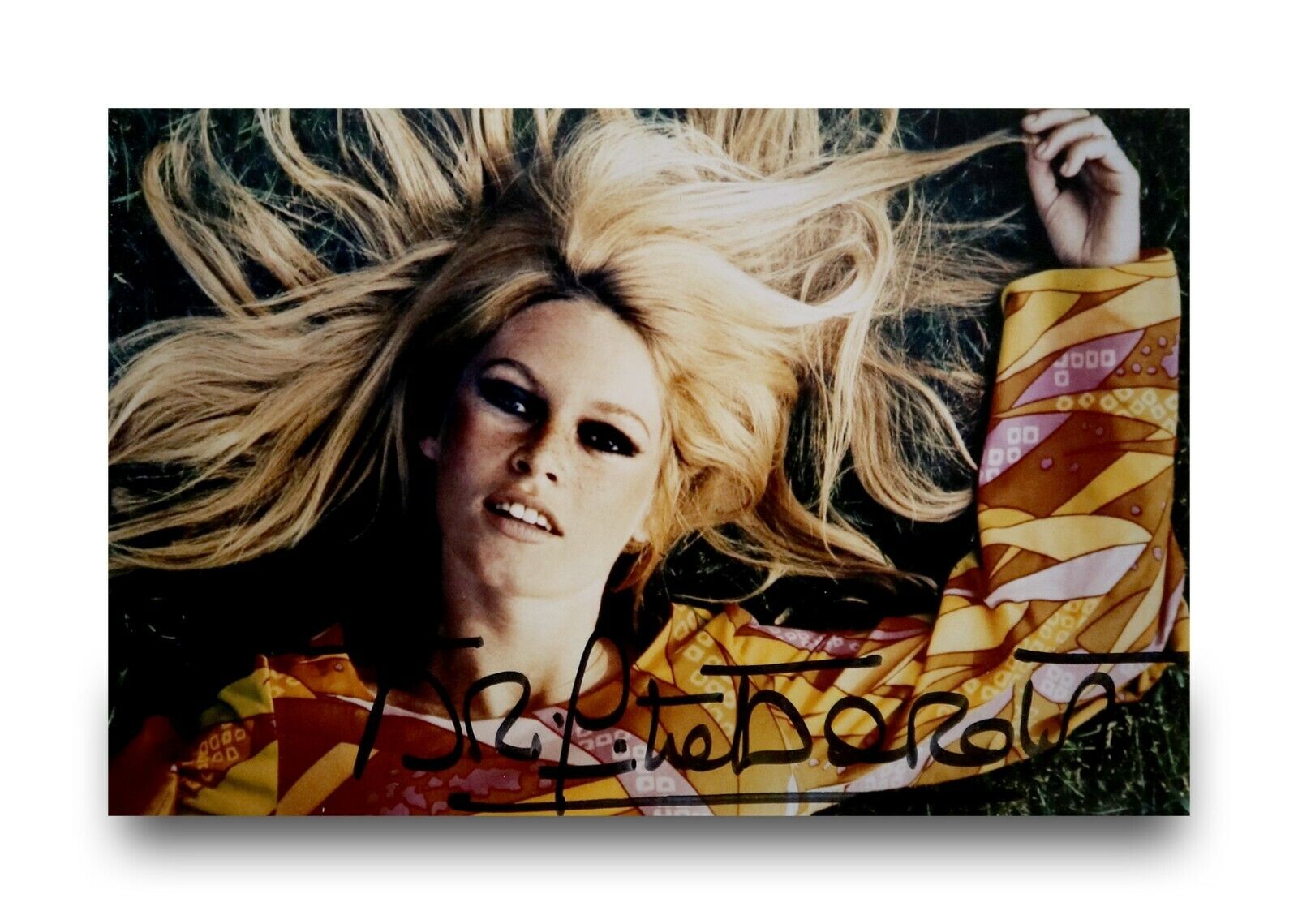 Brigitte Bardot Signed 6x4 Photo Poster painting Viva Maria Silver Screen Icon Autograph + COA