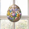 Blumen Ostereier - 5d DIY Handwerk Anhänger