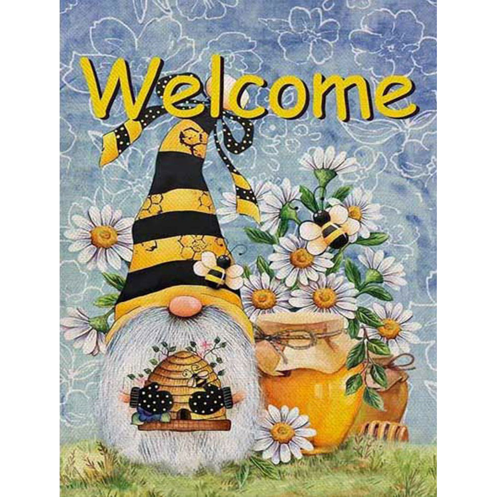 

Chamomile Goblin - Square Drill Diamond Painting - 40*50CM, 501 Original