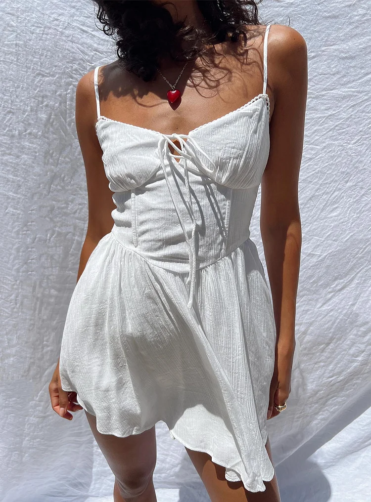 Ryrie Mini Dress White