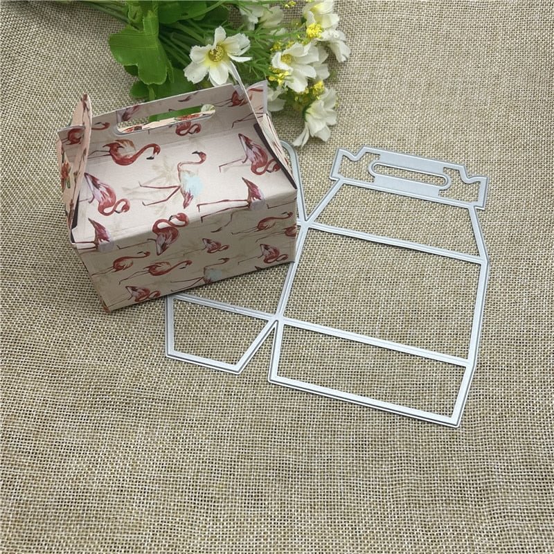 3D Folding Gift boxes craft Metal Cutting Dies Stencils For DIY Scrapbooking Decorative Embossing Handcraft Template