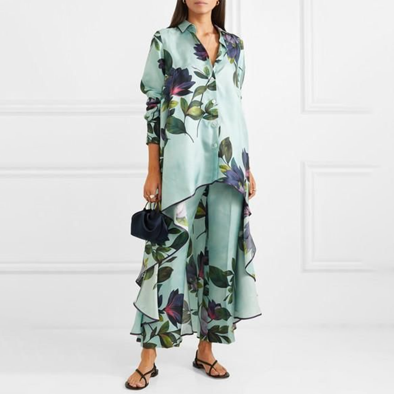 Fashion Irregular Personality Print Two 