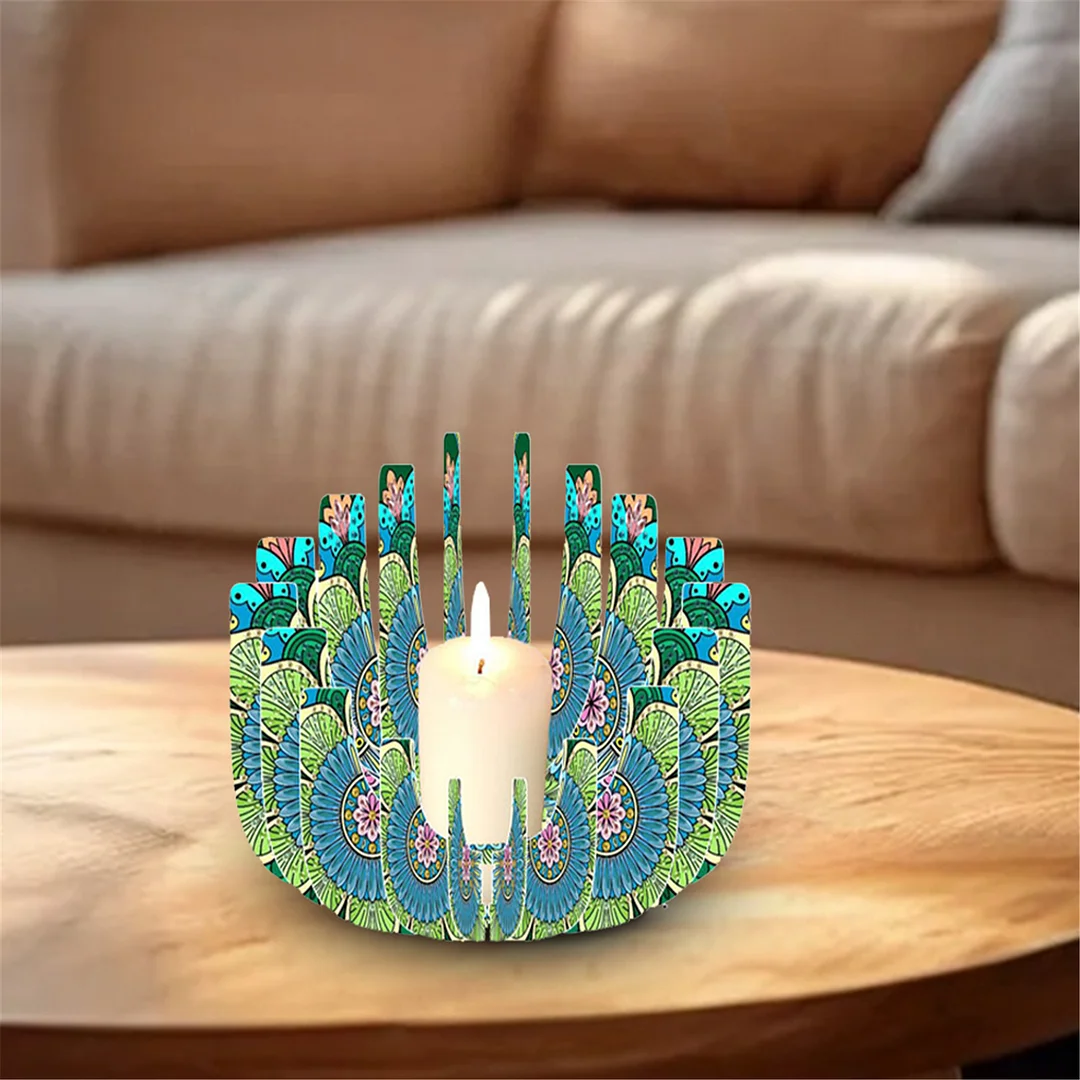 DIY Diamond Art Painting Kits of Candle Holder for Aromatherapy & Home Decor