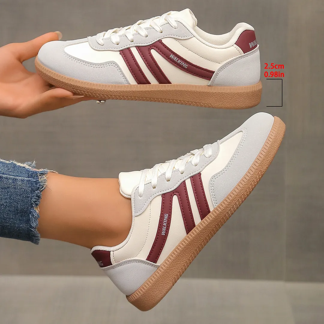 Breakj Breakj Women's 2025 New German Training Shoes Women's Retro Color Tie Single Shoes Women