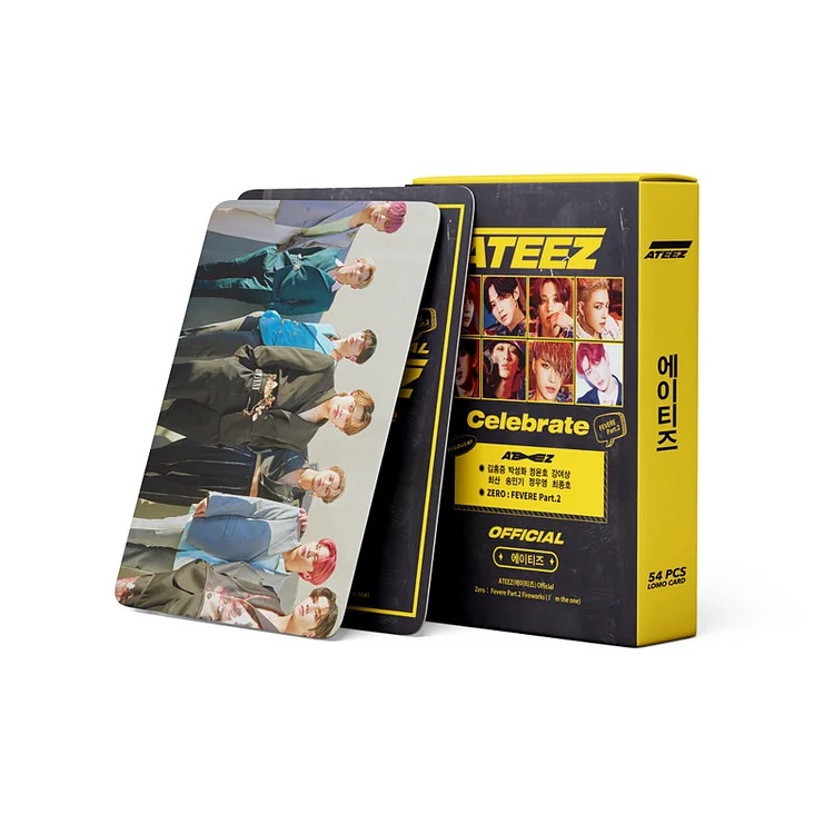 ATEEZ 54 Sheets ZERO: FEVER Part.2 Lomo Card