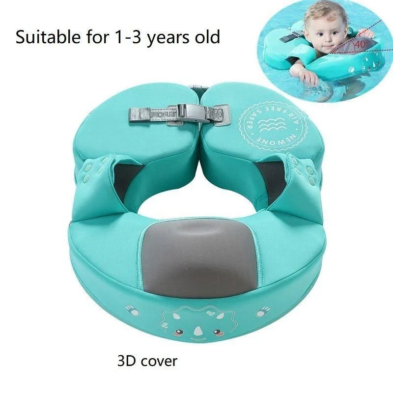 Mambobaby Solid Non-inflatable Newborn Baby Waist Float Lying Swimming Ring Pool Toys Swim Ring Swim Trainer For Infant Swimmers