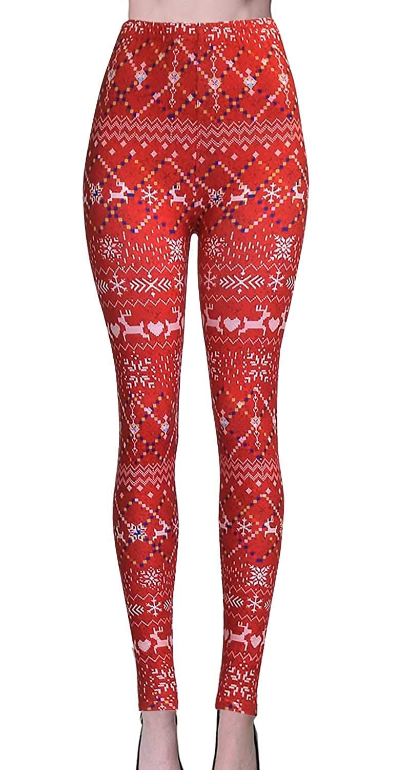 Buttery Soft Printed Leggings Seasonal Designs REG/Plus