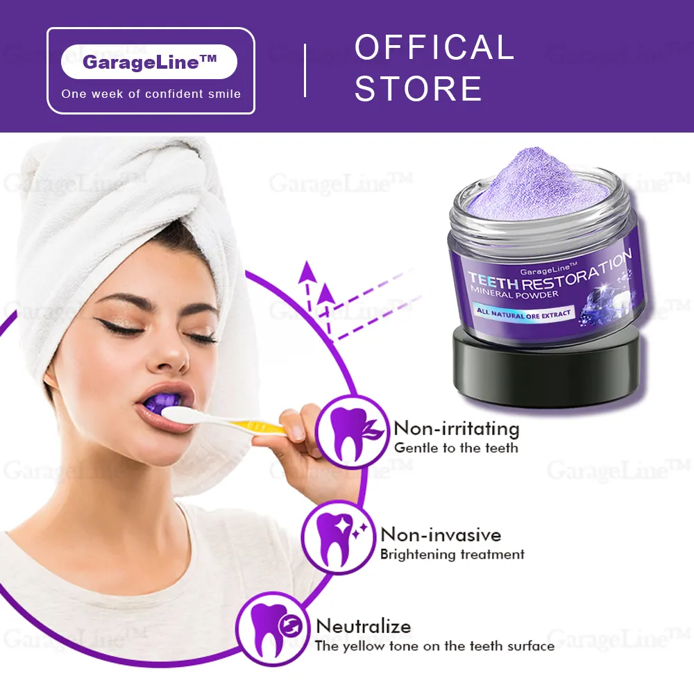 GarageLine&trade; TeethRestoration Mineral Powder 😁✅