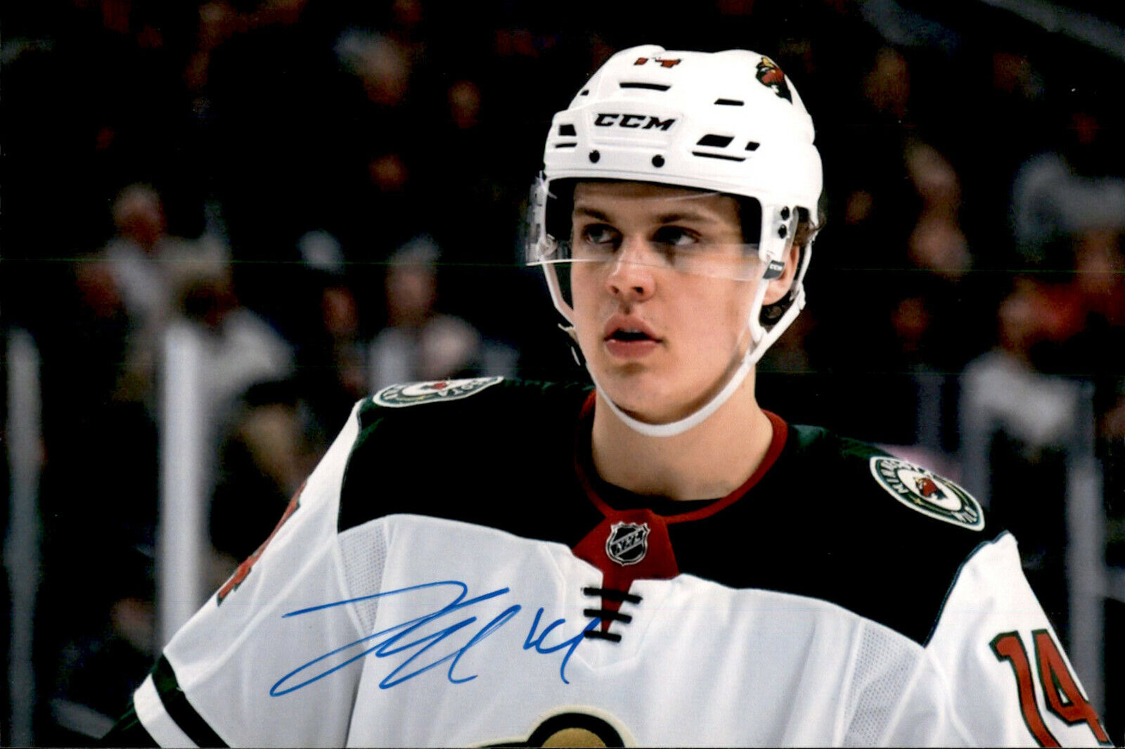 Joel Eriksson Ek SIGNED autographed 4x6 Photo Poster painting MINNESOTA WILD #5