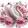 Swan-Full Round Diamond Painting 30*30CM