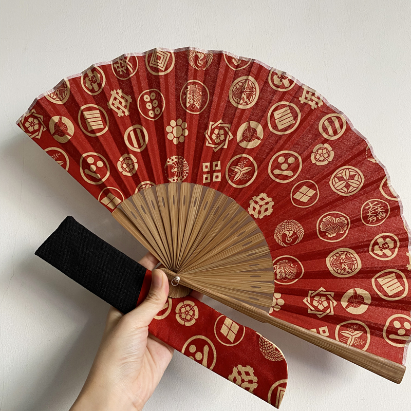 ZenAir Crafts: Authentic Japanese Foldable Fans | Exquisite 7-inch Hand Fans with Traditional Patterns