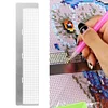 408 Holes DIY Diamond Painting Tools Round Drill Ruler Cross Stitch (141.5)