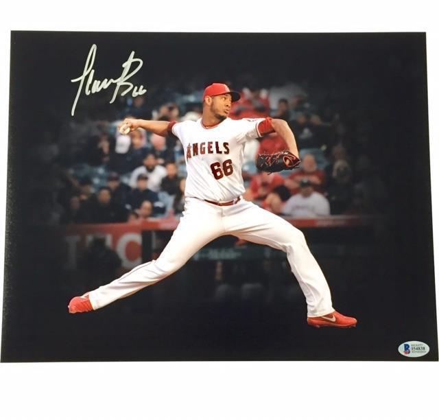 JC RAMIREZ Signed Angels 11x14 Photo Poster painting w/ BAS Beckett Witness COA Autograph Auto