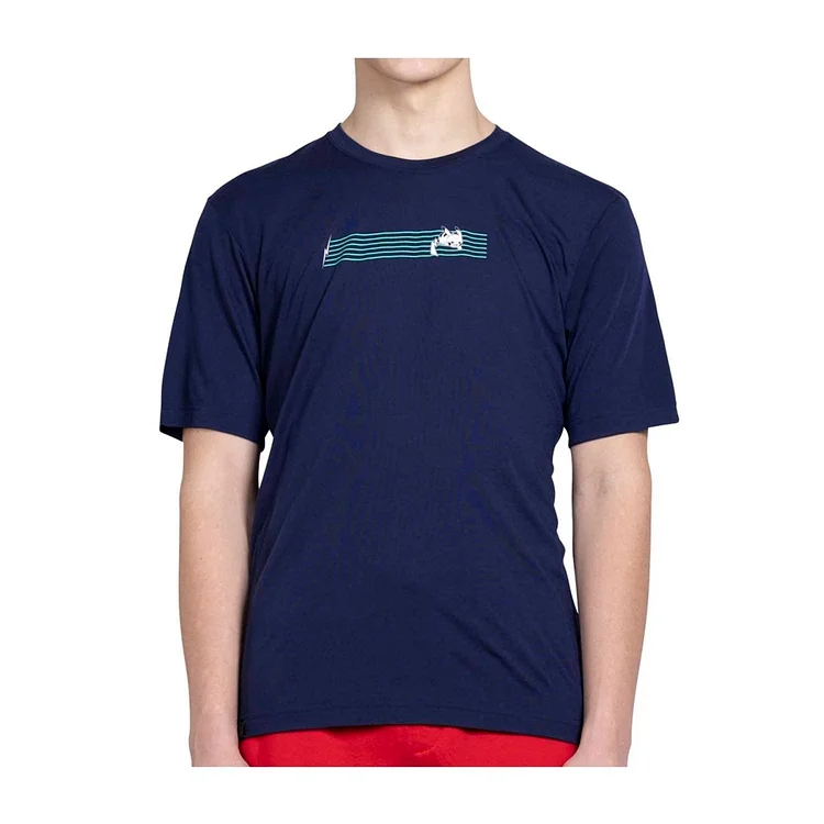 Pikachu Pokémon Active Navy Performance T-Shirt - Men