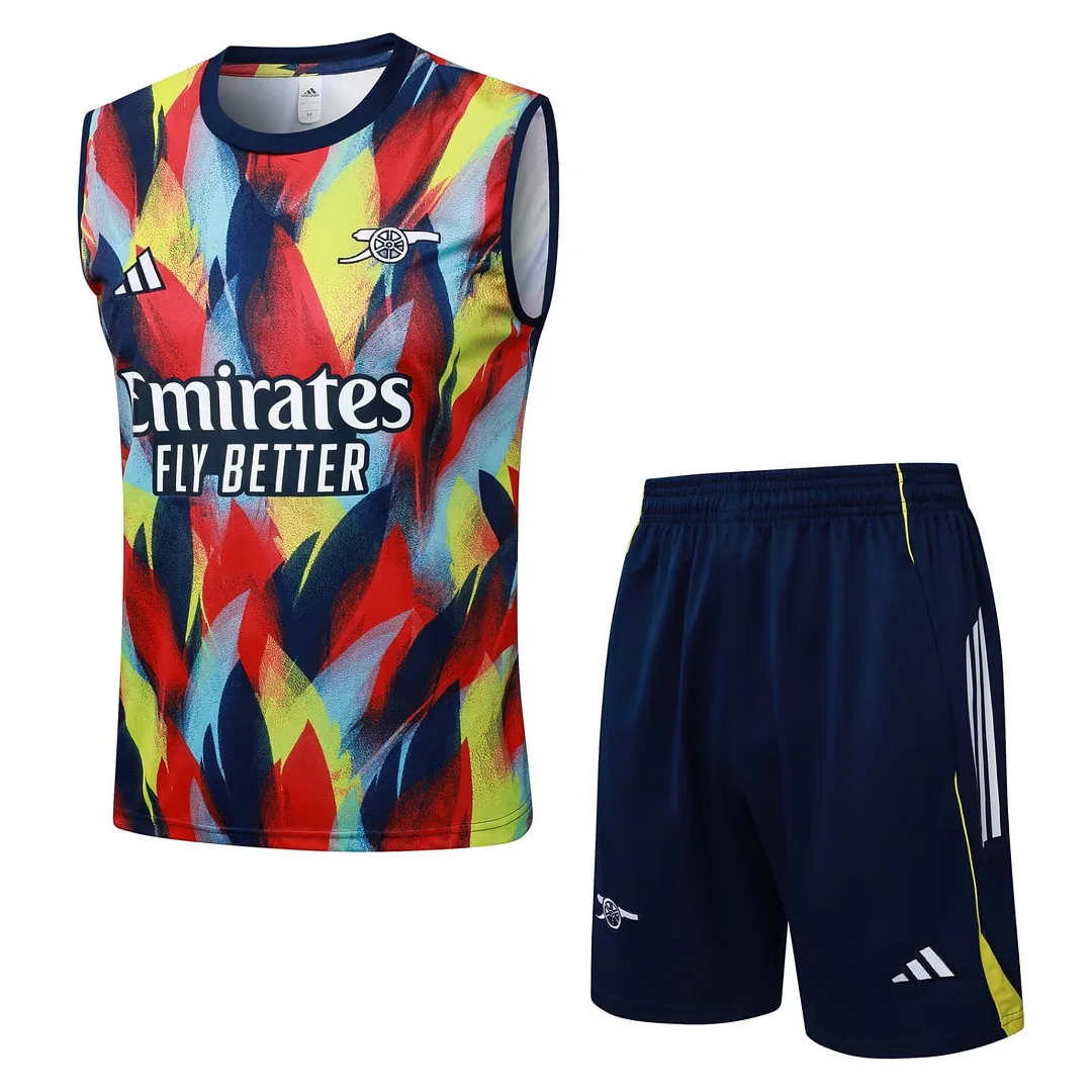 25/26 Arsenal Training Vest Kit Football T-Shirt Thai Qualtiy