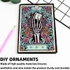 Totenkopf Tarot - 5d DIY Basteln Notizbuch
