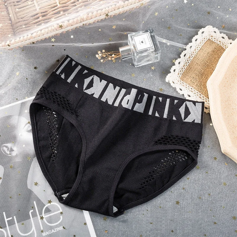Sexy Hollow Out Panties Women Comfort Breathable Lingerie G String Seamless Low Waist Briefs Intimates Underwear Cotton lenceria