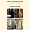 LED Magnetic Night Light Motion Sensor Wall Lamp Wireless Closet Light Rechargeable Magnetic Dimmable Step Lamp for Bedroom Hallway Stairs Lighting