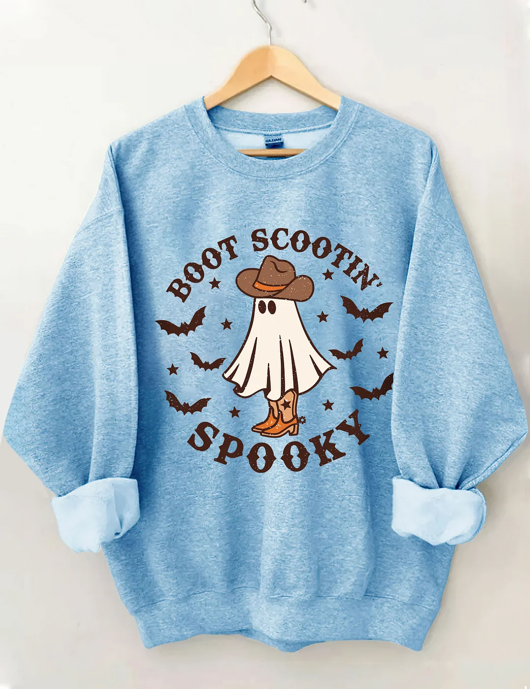 Boot scootin spooky sweatshirt