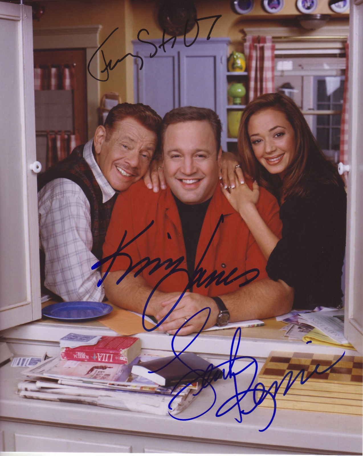 KING OF QUEENS CAST AUTOGRAPH SIGNED PP Photo Poster painting POSTER 2