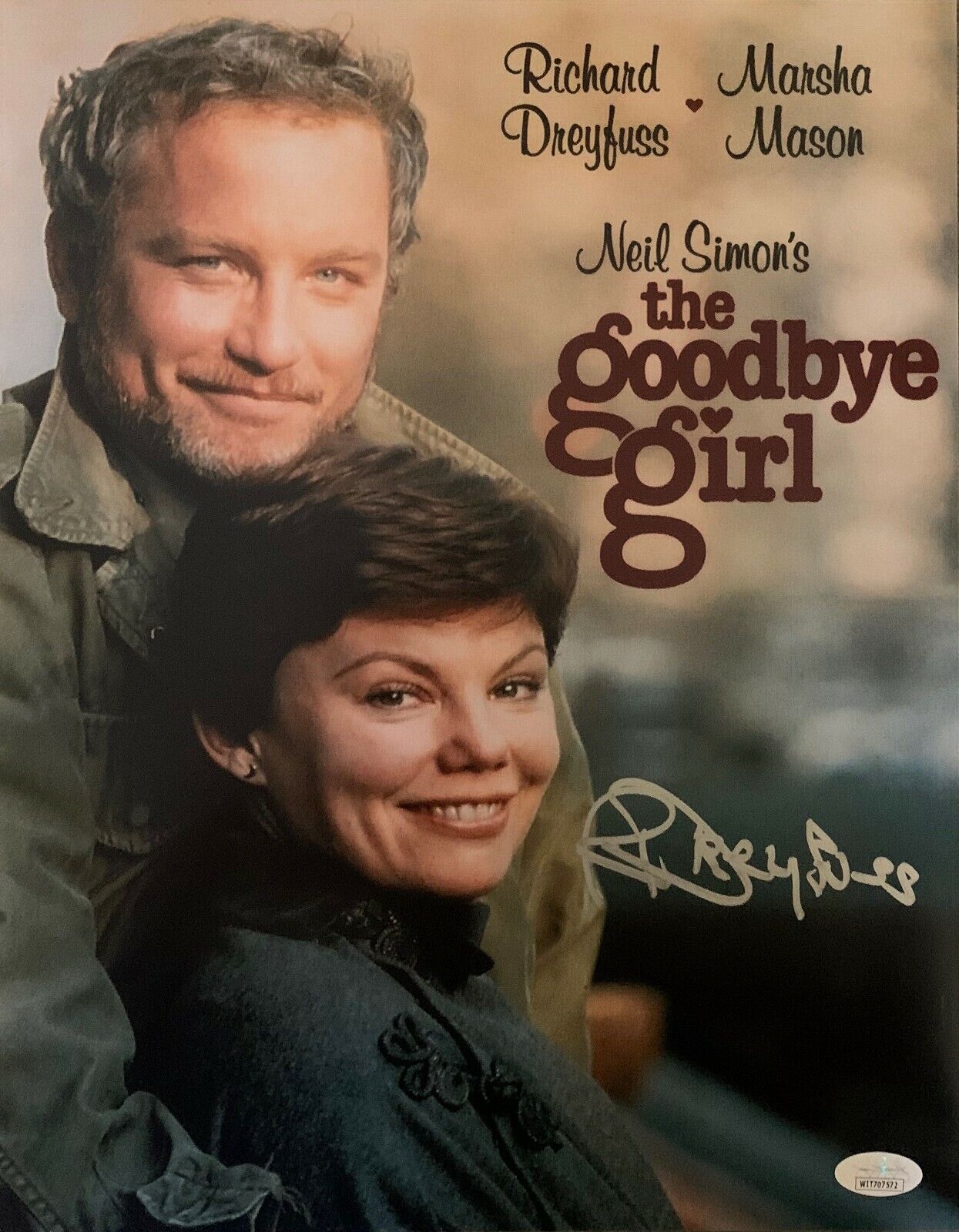 Richard Dreyfuss autographed signed 11x14 Photo Poster painting The Goodbye Girl JSA Witness