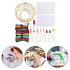 (US Only)Cross Stitch Tool Kit Scissors & Other Tools Beginner Practice Kit for Art Craft