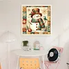 Xmas Snowman-11CT Stamped Cross Stitch 40*40cm tapestrymarket