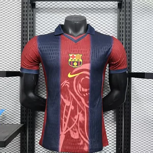 2025/2026 Player Version Barcelona Travis Scott Joint Edition Polo Shirt Football Shirt 1:1 Thai Quality