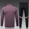 2025/2026 Manchester United Long Zipped Jacket Purple Gray Football Shirt 1:1 Thai Quality
