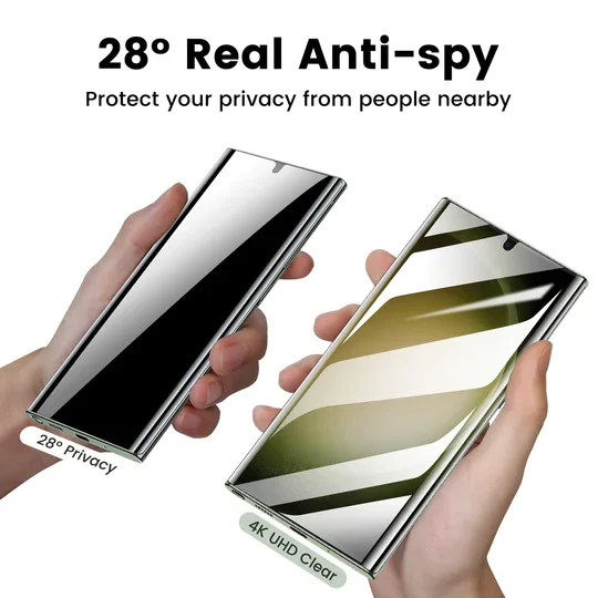 For iPhone 14/15 tempered glass screen protector + quick installation tool