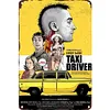 Chauffeur de taxi - Panneaux en &eacute;tain m&eacute;tallique(20*30cm/30*40cm)