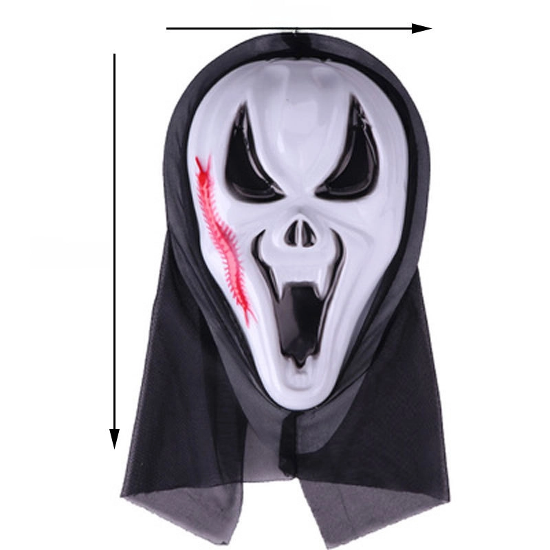 Halloween Horror Mask Party Masquerade Whole Person Grimace Scream Pullover Mask Skeleton Ghost Mask