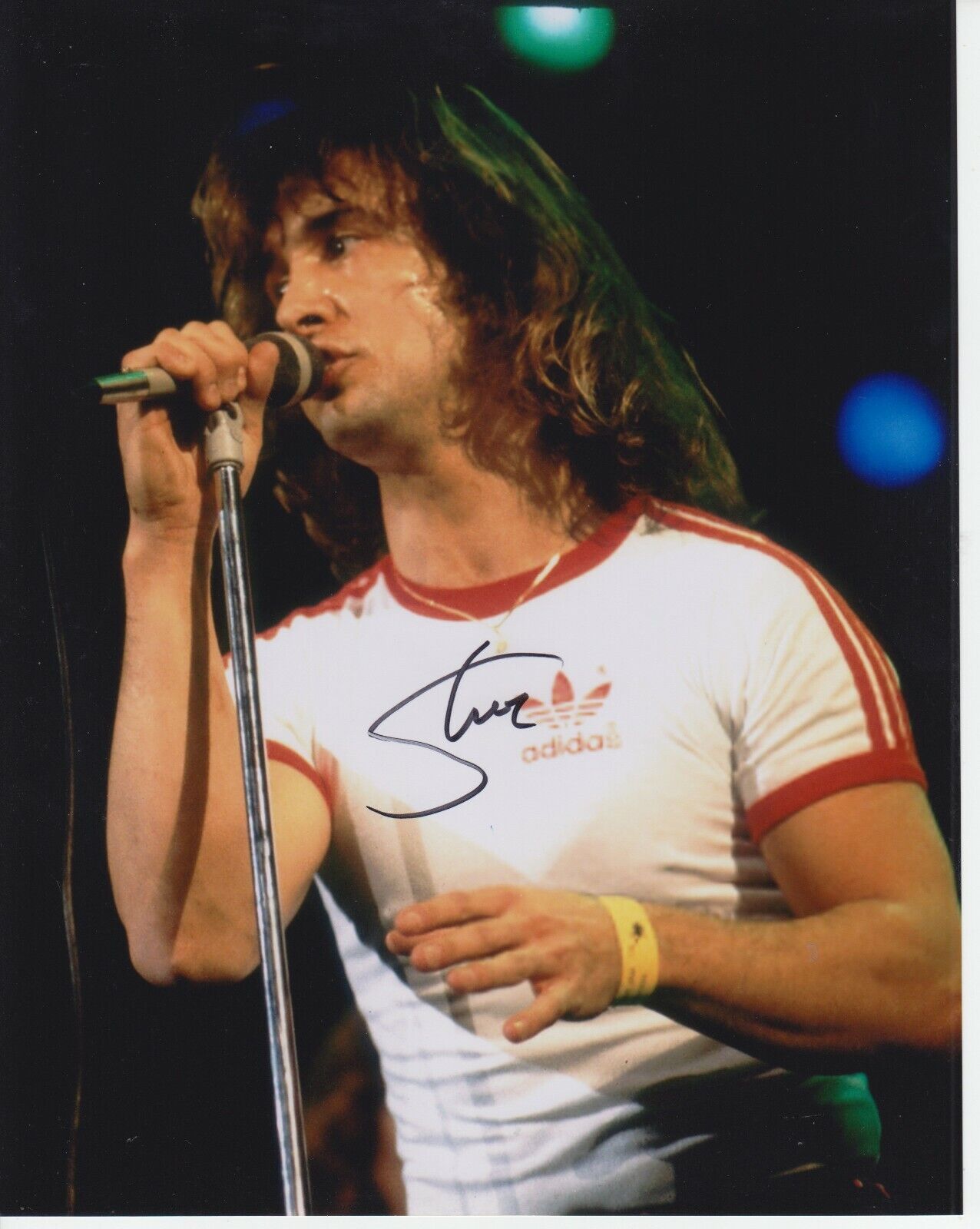 Steve Walsh (kansas) 8x10 Signed Photo Poster painting w/ COA Singer #1