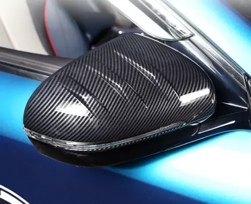 Dronehint For 2022 BYD Atto 3 Car Accessories Door Side Rear View Mirrors Cover Cap Trims (For: BYD) Parts