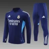 Real Madrid 25-26 1/4 Zip Tracksuit Royal Blue Chandal