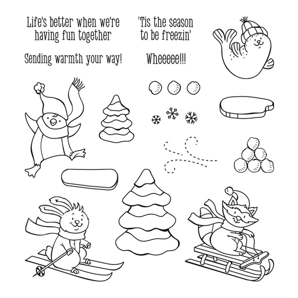 

Christmas Series (Seal) - Paper Craft Cutting Dies, 501 Original