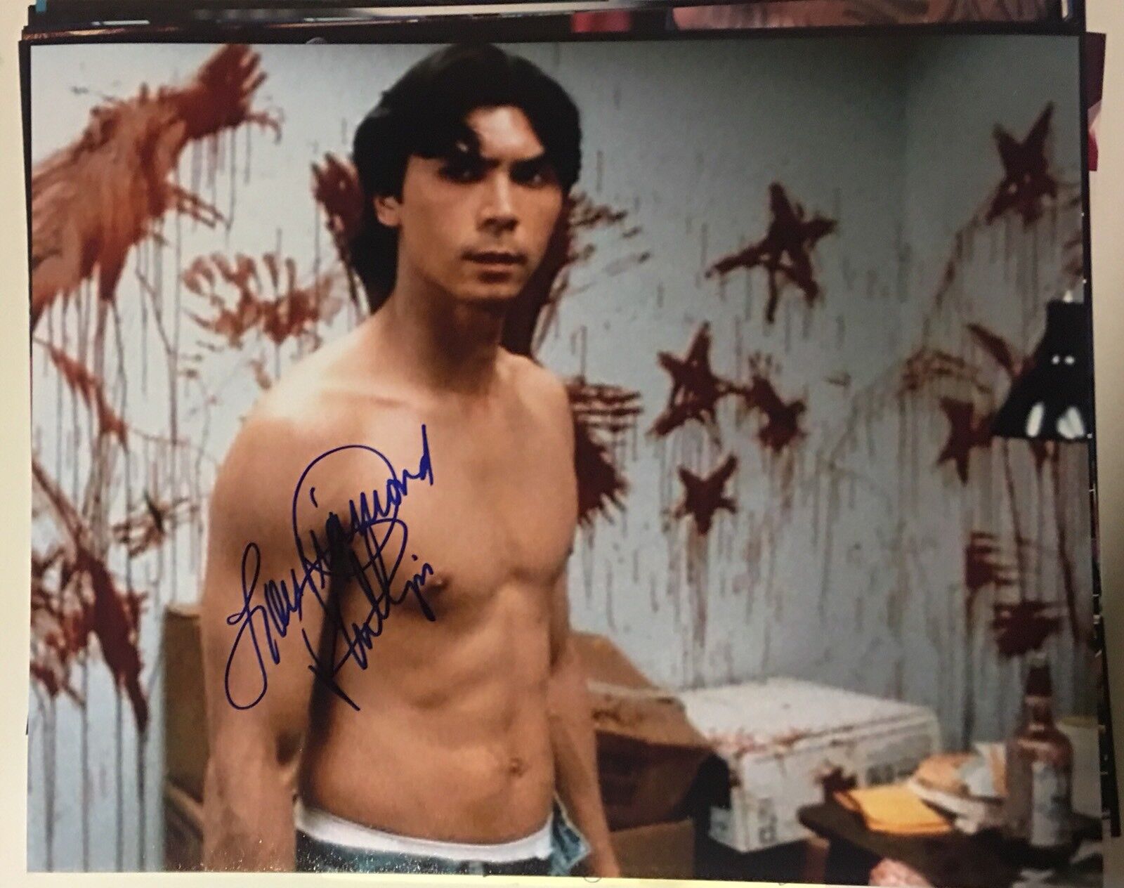 Lou Diamond Phillips Signed 8x10 Photo Poster painting COA Autographed Labamba D5