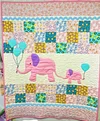 Mommy & Me Baby Child Quilt Template Set- With Instructions
