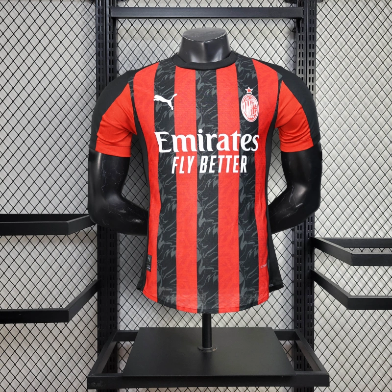 2025-2026 Player Version AC Milan Home Football Shirt 1:1 Thai Quality- Maxi Kit