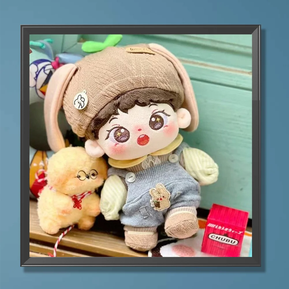 Diamond Painting - Full Round Drill - Cartoon Doll(Canvas|30*30cm)